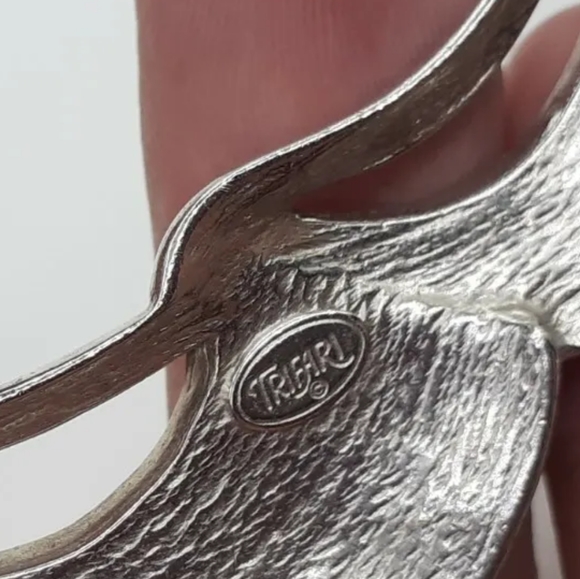 Rare Trifari enamel necklace 1970s - Picture 3 of 5